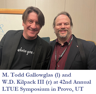 with M Todd Gallowglas at LTUE