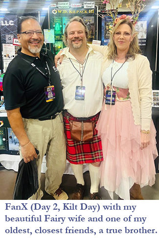 With my Fairy wife and a true brother