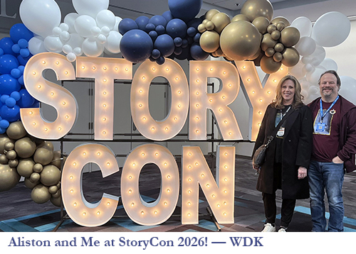 Me and Alison at StoryCon 2026