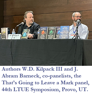Authors W.D. Kilpack III and J. Abram Barneck prior to the LTUE panel